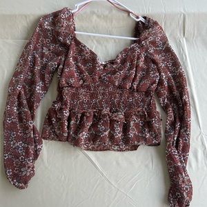 Woman long sleeve top